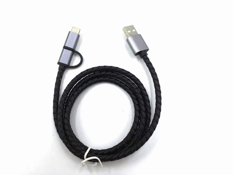 宏浩達(dá)二合一數(shù)據(jù)線，安卓micro USB/type-c兩用數(shù)據(jù)線