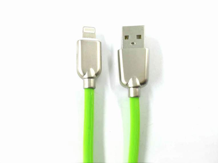 宏浩達狼牙鋅合金蘋果數據線，蘋果lightning數據線iPhone手機通用