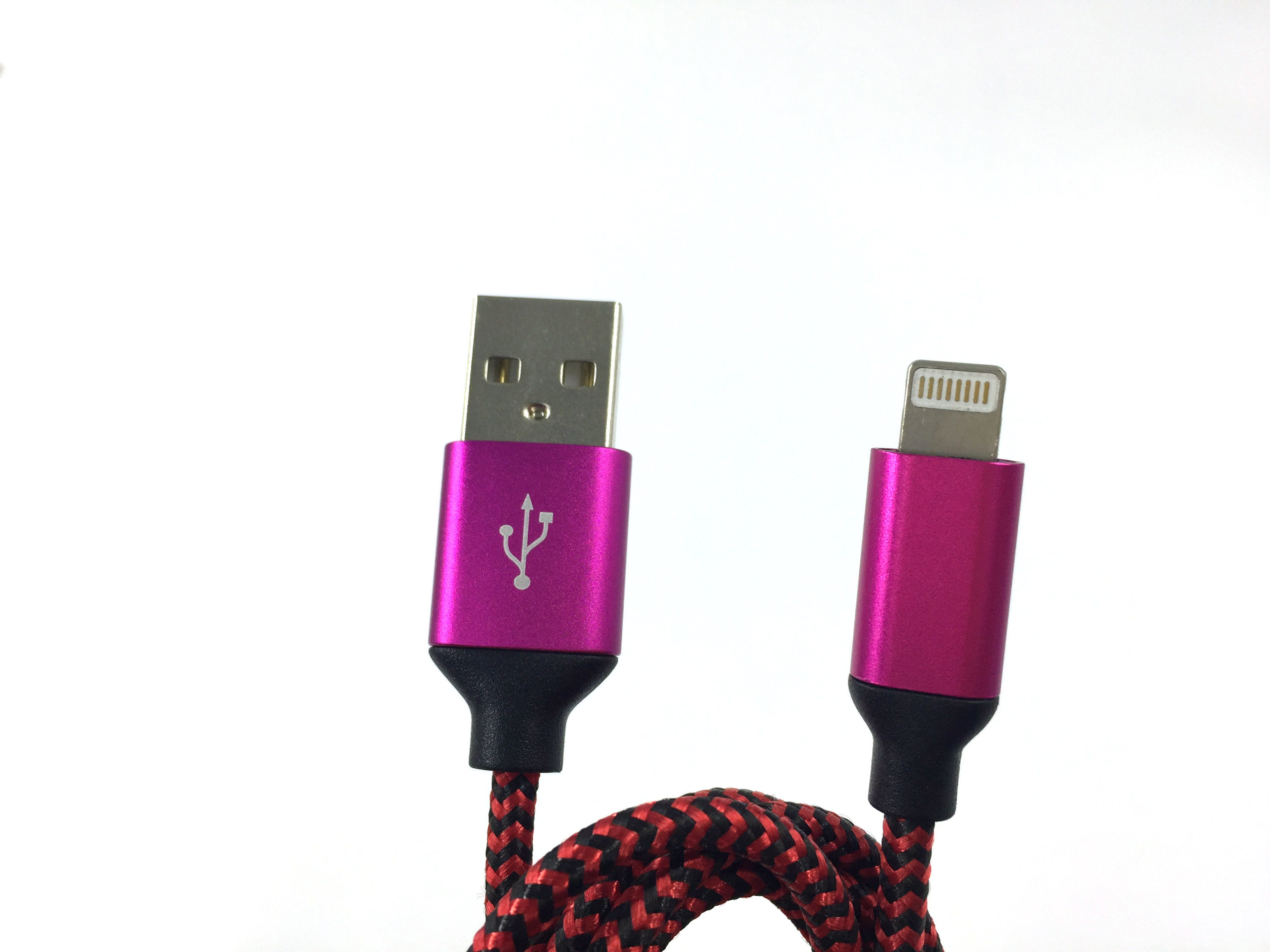 宏浩達(dá)蘋果數(shù)據(jù)線，lightning手機(jī)數(shù)據(jù)線iPhone通用，鋁合金+尼龍編織