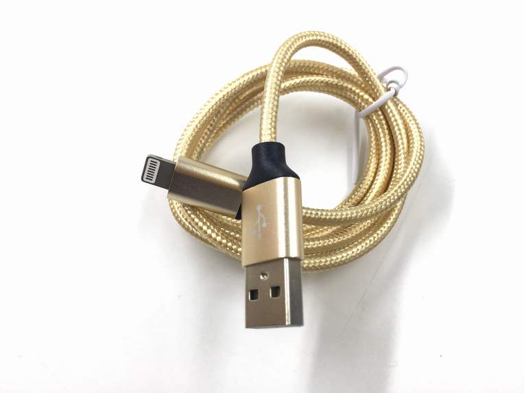 宏浩達(dá)蘋果數(shù)據(jù)線，lightning手機(jī)數(shù)據(jù)線iPhone通用，鋁合金+尼龍編織