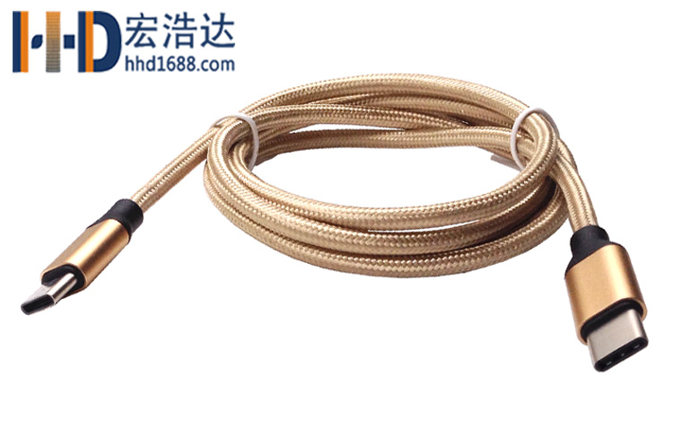 USB type-c to type-c數(shù)據(jù)線雙面插對(duì)充小米樂(lè)視快速充電線廠家直銷