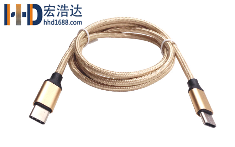 USB type-c to type-c數(shù)據(jù)線雙面插對(duì)充小米樂(lè)視快速充電線廠家直銷